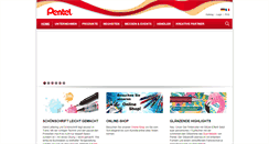 Desktop Screenshot of pentel.ch