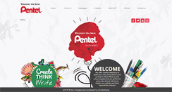 Desktop Screenshot of pentel.co.za