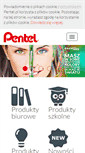 Mobile Screenshot of pentel.pl